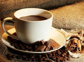 Café com Chocolate e Especiarias