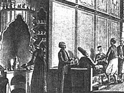 Casa de café em Constantinopla