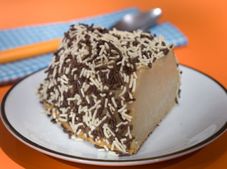 Pudim de Coco com Café